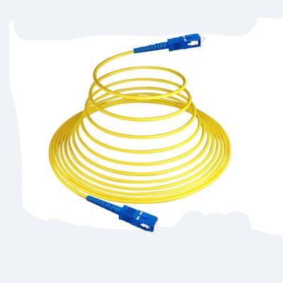 China Telecom Communication 3m Fiber Optic Cable Single Mode Fiber Network Jumper Wires for sale