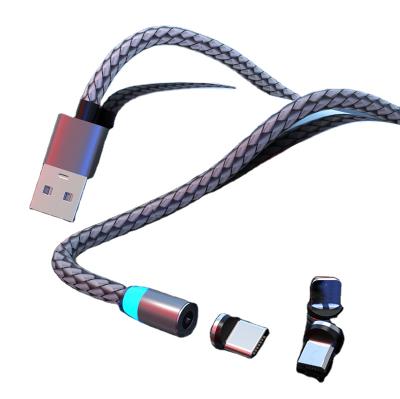 China Popular Braided Data Magnetic Strip With 3A Data Cable USB Cable iPhone Charger for sale