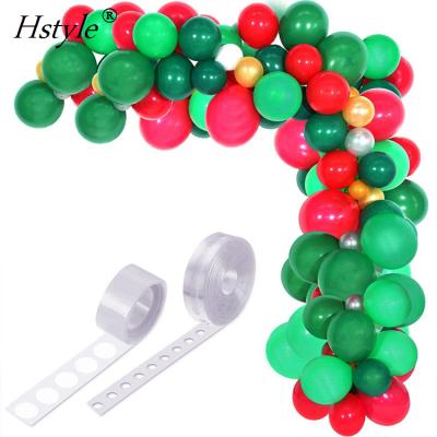 China Balloons Garland Kit New Year Christmas Red and Green Balloon Arch Christmas Party New Year Party Decoration Supplies SET245 for sale