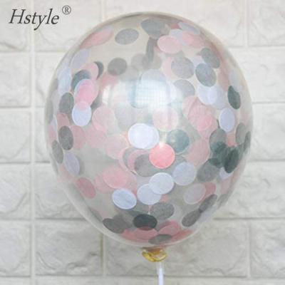 China 18inch Boy and Girl Baby Shower Eco-Friendly Gender Reveal Confetti Balloon Party Decoration Foil Balloon SBR026 for sale