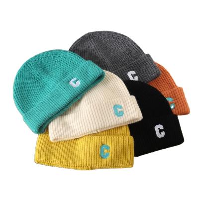 China JOINT Wholesale in 2023 Running Women Beanie Hats Custom Logo Embroidery Winter Hats Men's Unisex Knitted Hat for sale