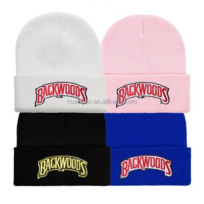 China Hot Selling Men's Winter Streetwear Anime Cartoon Letter Embroidery Knitt Beanie Hats Custom Logo JOINT for sale