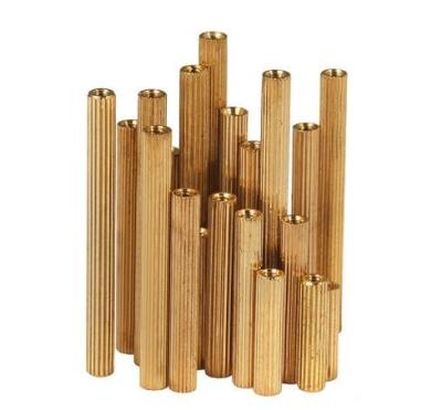 China M2 M2*5 M2x5 M2*7 M2x7 Brass Female To Female Dual Thread Nut Column PCB Cylinder Stand Off Stand-off Pillar Spacer Stan for sale