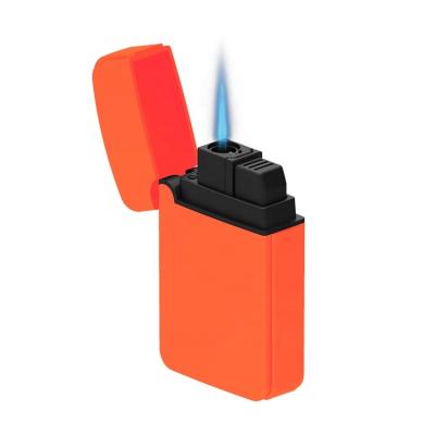 China Regular flame reaches1000-1300â „ ƒ OEM Printing Logo Private Design Blank Gas Lighters Windproof Individual Encendedor for sale