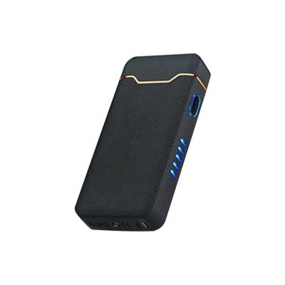 China No Gas Custom Windproof Electric Usb Cigarette Lighter Rechargeable Smoking Lighter for sale