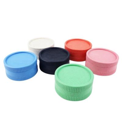 China Customized Logo Biodegradable Biodegradable Grinders Wholesale 2 Layers 55mm Plastic Grinder Tobacco Grinder for sale