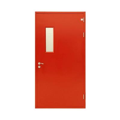 China Modern Heavy Duty Hospital Apartment Emergency Exit Safety Steel Fire Rated Door for sale