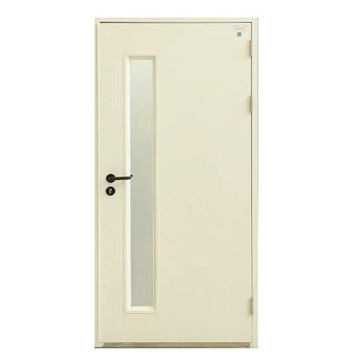 China Modern Factory Customized Hospital Emergency Exit Single Interior Wooden Door for sale