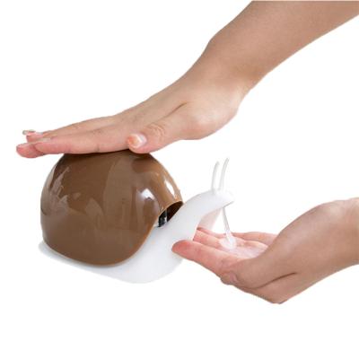 China Household 120mL Manual Animal Foam Hand Soap Dispenser For Home Cute Snails Soap DispenserUse pp material for sale