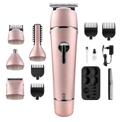 China Outdoor 5 in 1 Multifunctional Suit Electric Haircut Suitable for Whole Family Rechargeable Clipper for sale