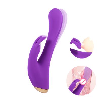 China Medical Silicone+ABS Medical Soft Silicone G Spot Vibrator Sex Toys Women Magnetic Filling Rechargeable Vibrator for sale