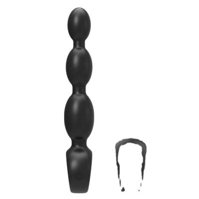 China Medical Silicone + ABS Toys Sex Adult Silicone Beads Women's Sex Toys Male Anal Anal Plug, for sale