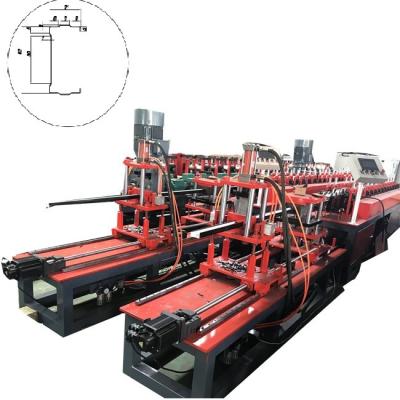 China LED Light Box Shutter Profile Machine T5 Profile Rolling Machine for sale