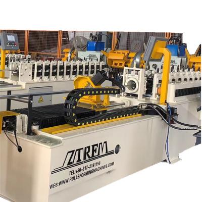 China Galvanized Steel U Channel Roll Forming Machine Cr12 Metal Stud Machine for sale