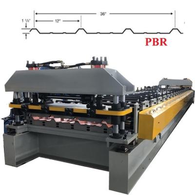 China PBR Panel Max Rib Panel  Ag Panel Metal Roofing Sheet Rolling Forming Machine for sale