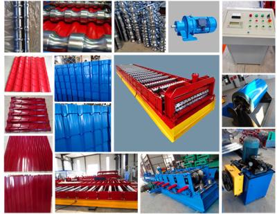 China Steel Roof Glazed Tile Metal Roof Panel Machine For Sri Lankan Model Type for sale