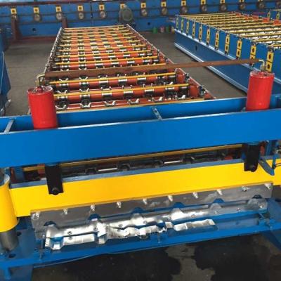 China Durable Metal Roofing Machine / Corrugated Sheet Making Machine Galvanized Aluminum for sale