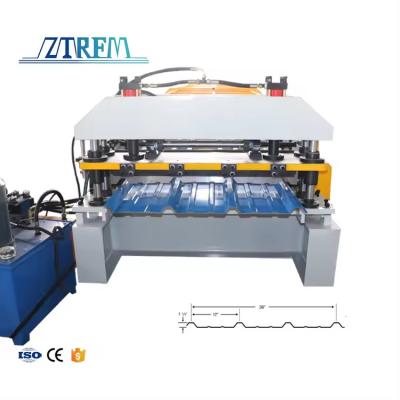 China High Speed High Quality R Panel Profile Roll Metal Sheet Roof Roll Forming Machine for sale