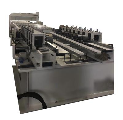 China 18 Stations Supermarket Shelf Roll Forming Machine With Adjustable Width Capability for sale