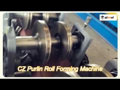 fully automatic c / z purlin roll former with adjustable roller