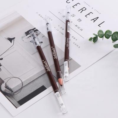 China 2020 Best Waterproof 12 Pcs Pencil Hard Tip Waterproof Pastel Double Headed Eyeliner for sale