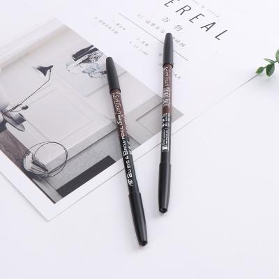 China Hot Waterproof No Logo OEM Bulk Vegan Waterproof Double Sided Eyebrow Gel Pencil for sale