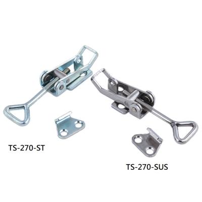 China Cold Rolled Steel Plate TS-270-ST Spring Claw Latch Hook Toggle Lock Heavy Duty Wire Toggle Link Clamp for sale