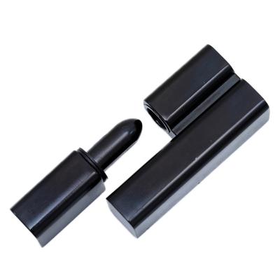 China HL-203-1 Black Powder Coat Industrial Zinc Alloy Style Hidden Mount Offset Hinge for sale