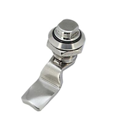 China LM-705-27 Toolbox Cam Stainless Steel Cylinder Pin Brass Quarter Turn Latch Tubular Metal Cabinet Key Lock for sale