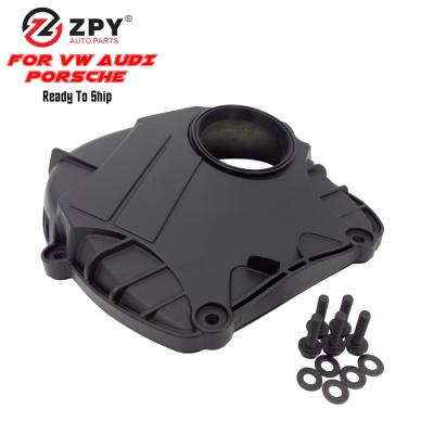 China ZPY Other auto engine parts Timing Chain Cover Engine Camshaft Oil Timing Gear Cover For EA888 06H103269H à venda