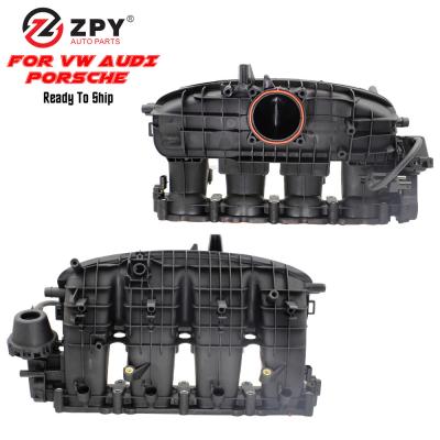 China ZPY Car Parts Engine multiport injection Intake Manifold for VW P-assat T-iguan A-udi A4 A5 2.0T 06L133201N 06L133201AH for sale