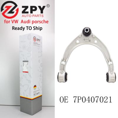 China ZPY Suitable For Audi Volkswagen Touareg car 7p0407021 left front upper control arm for sale