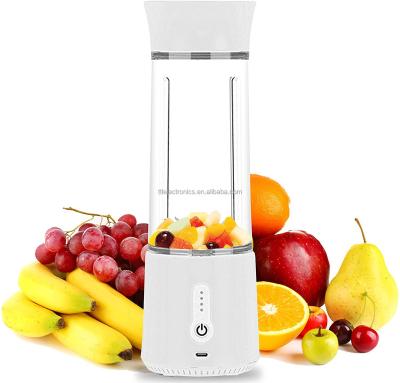 China Portable 500ml Mini Car Safety USB Blender Juicer Cup 6 Blades for sale