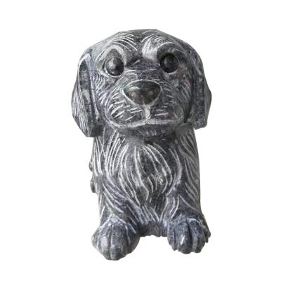 China Japanese style traditional cute popular granite DOG hand carving stone statue for sale