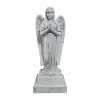 China New Modern Hot Selling Granite Angel Sculpture Large Granite Statues for sale