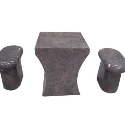 China Traditional India Granite Stone Customized Style Table Seat Support As Outdoor Bench for sale