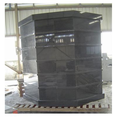 China New Design 72 Slots Hexagon Granite Columbarium Niche Modern Good Quality Cremation Urn For Sale for sale