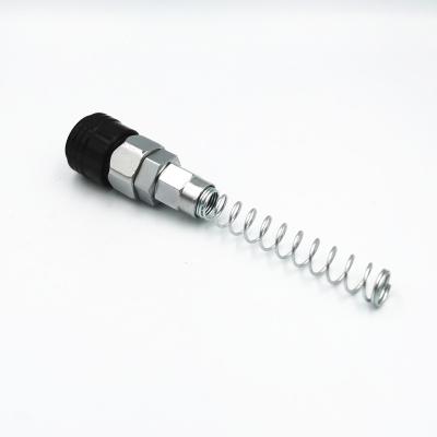 China Manufacturing Plant Self-locking 20SN black Pneumatic quick coupler air fittings for sale