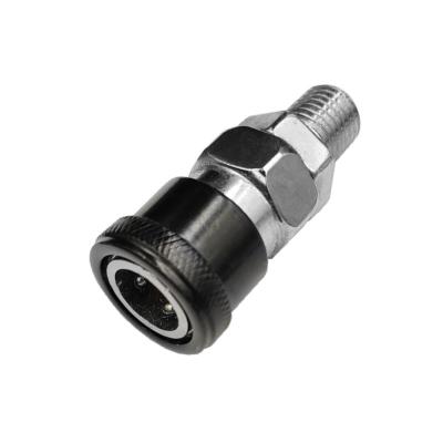 China Manufacturing Plant Small body 20SM black Pneumatic quick coupler quick tube connector for sale