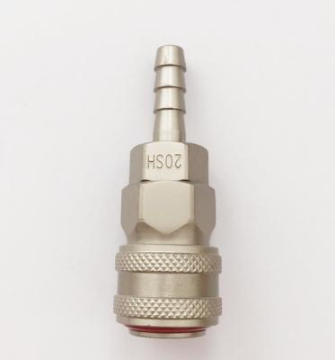 China Manufacturing Plant Nickel 20SH Pneumatic quick coupler air hose tube connector for sale