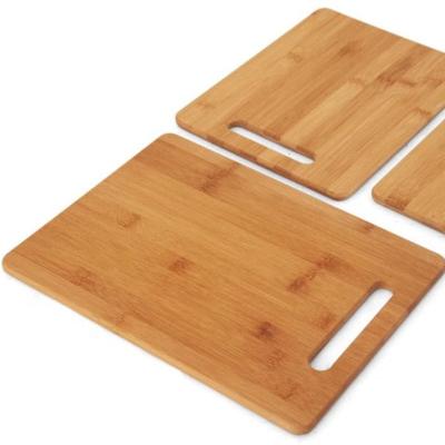 China Customized High Quality Eco-friendly Sustainable LOGO Wooden Bamboo Vegetable Chopping Board For Kitchen for sale