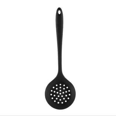 China Sustainable Simple Barrier Silicone Black Soft Touch Kitchenware Nonstick Cookware Soup Cookware Cooking Tool Kitchenware Set for sale