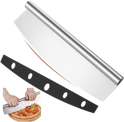 China Durable Waterproof Aluminum Stainless Steel Pizza Cutter Pizza Cutter Pizza Cutter Knife for sale