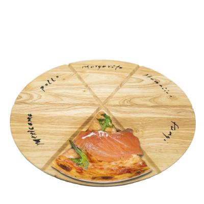 China Modern Serving Tray Marble And Wood Serving Board Sustainable Pizza Cutting Plate The Log Serving Tray for sale