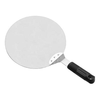 China Viable Wholesale Professional 12 Inch Pizza Tools Peel To Plater Metal Pizza Peel Aluminum Shovel for sale