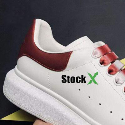 China Original Good Quality Fashion White Rainbow Sneakers Fashion Trend Putian Alexander Putian Sports Leather Casual Shoes With Box for sale