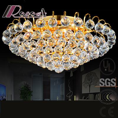 China Modern Hotel Lead Crystal Ceiling Lamp for Home for sale