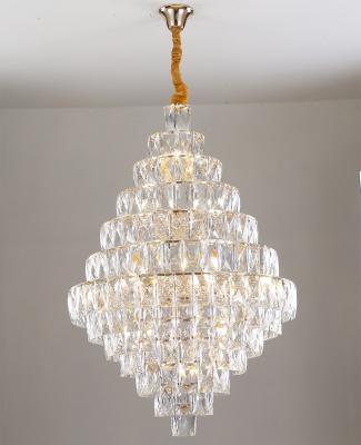 China Modern Simple Luxury Project Crystal Ceiling Hotel Living Room Villa Villa Crystal Chandelier for sale