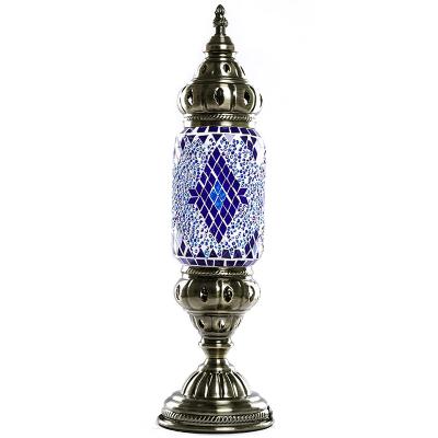 China Morocco mosaic by the bedroom atmosphere table lamp creative Mediterranean small night lamp Moroccan style table lamp for sale