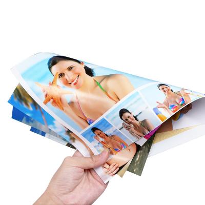 China PORTABLE factory direct sale A4 high gloss inkjet photo paper for inkjet printers photo paper for sale